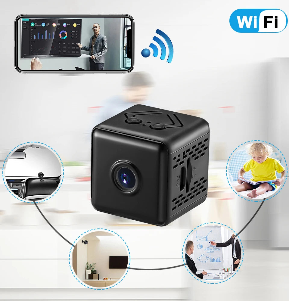 HD Mini Wireless WIFI Security Monitor Camera