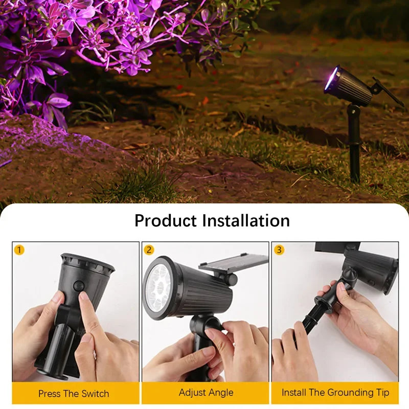 LEDs Solar Spotlights