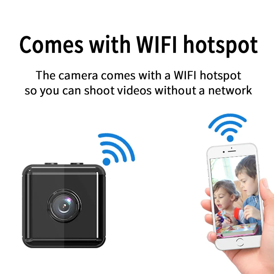 HD Mini Wireless WIFI Security Monitor Camera