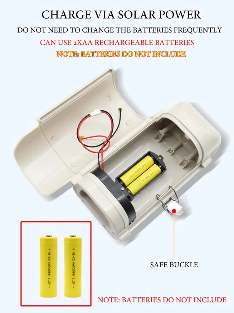 Simulation Solar Powered Waterproof