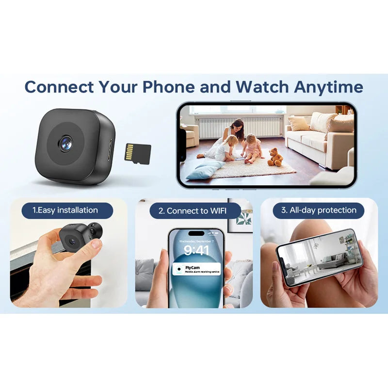 Wireless Mini WiFi Security Camera