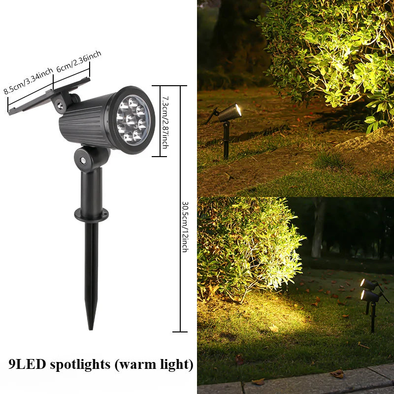 LEDs Solar Spotlights