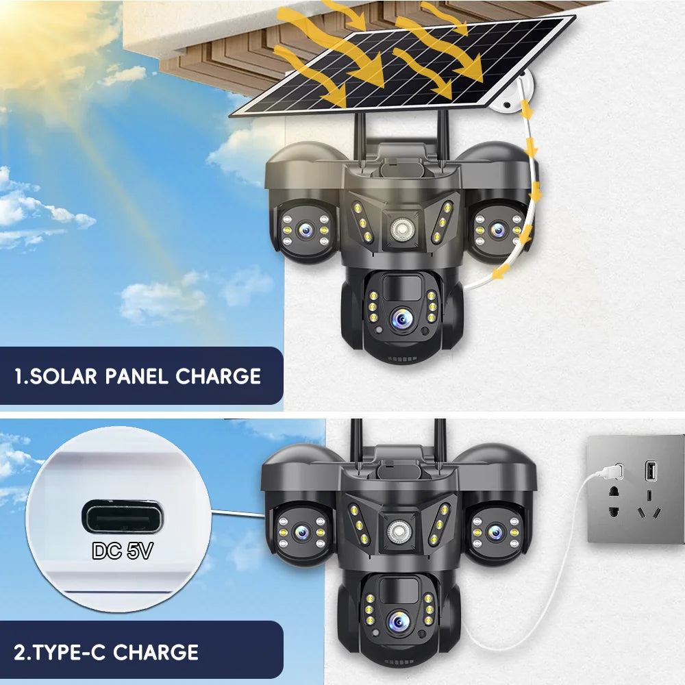 Solar Security Camera