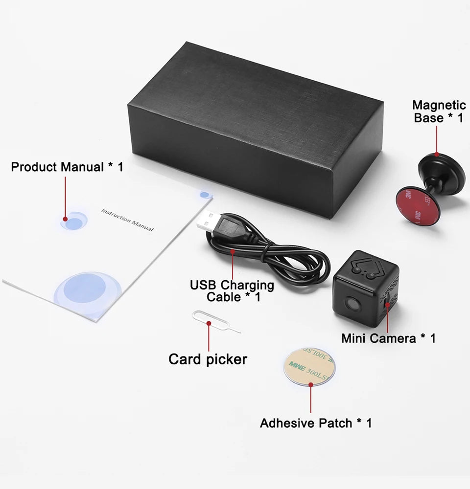 HD Mini Wireless WIFI Security Monitor Camera
