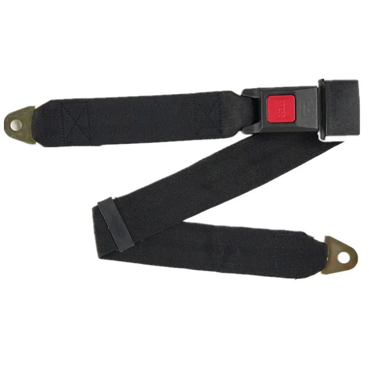 Two-point simple car seat belt