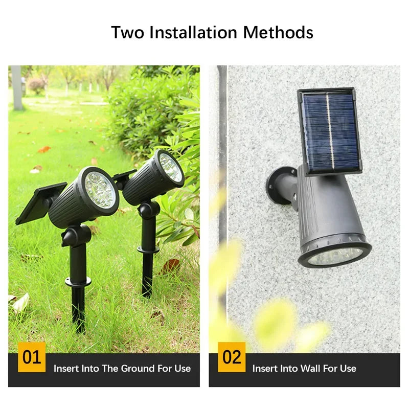 LEDs Solar Spotlights