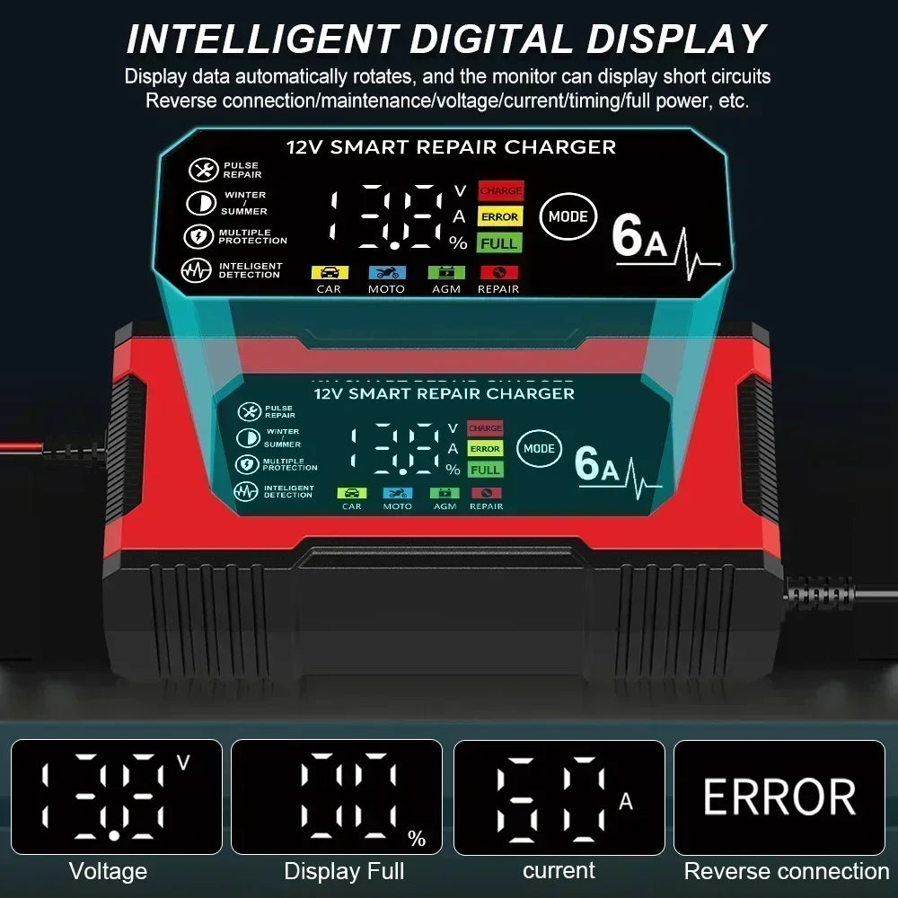 Intelligent Car Battery Charger