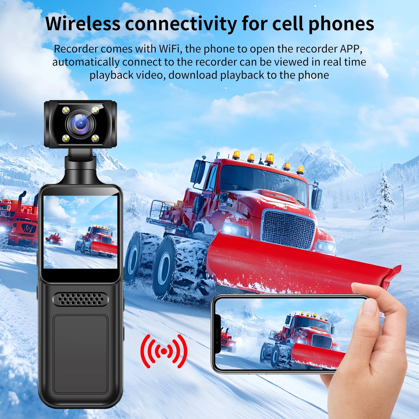 Mini Camera With Wifi Hotspot.