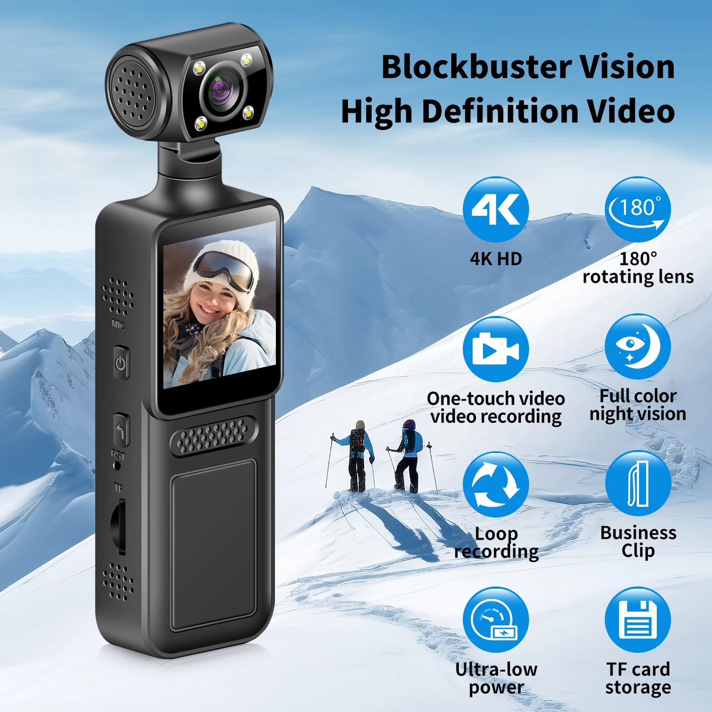 Mini Camera With Wifi Hotspot.