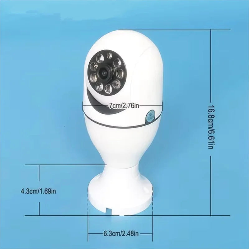 Bulb WIFI Surveillance Camera