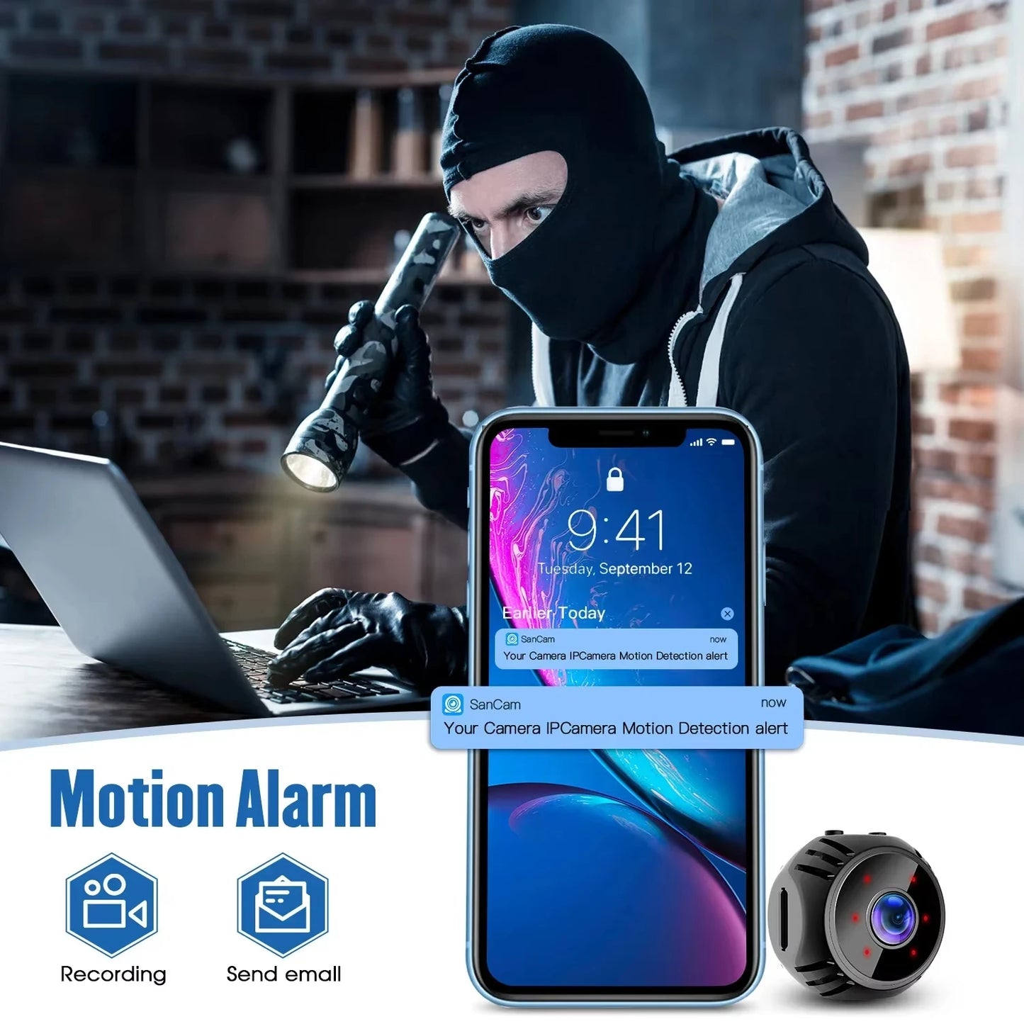 Mini Camera WIFI Security