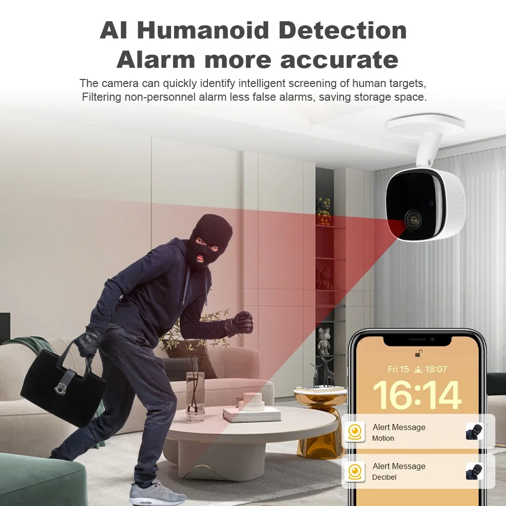 4K Security Camera Wireless