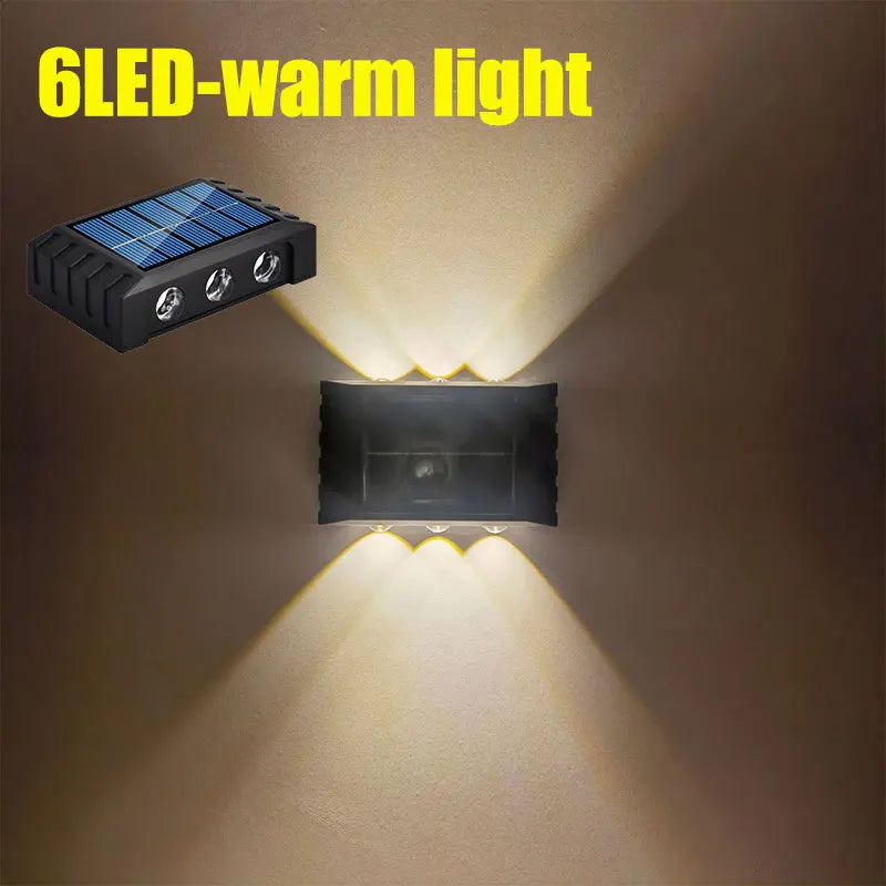 LEDs Solar Wall Lamp