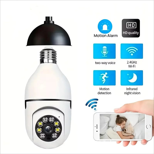 Bulb WIFI Surveillance Camera