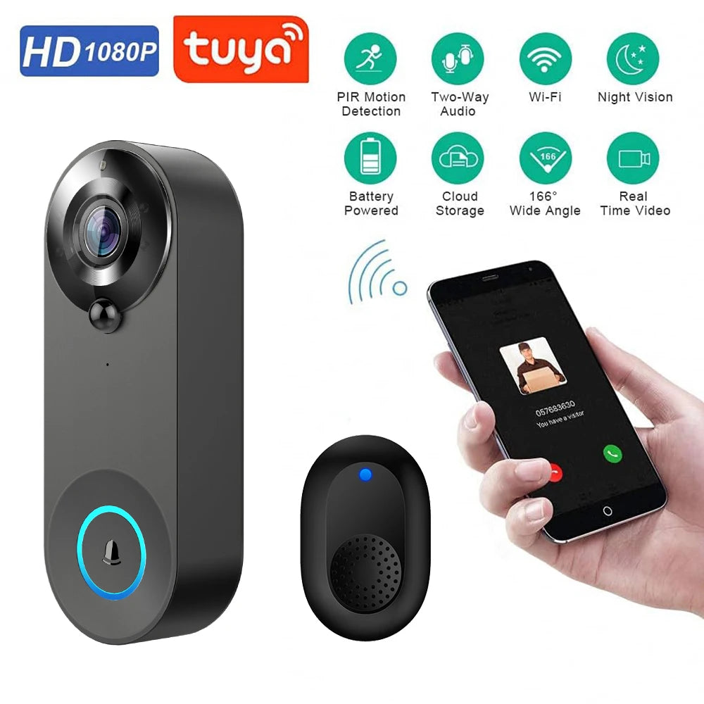 Wireless Video Doorbell Camera WiFi