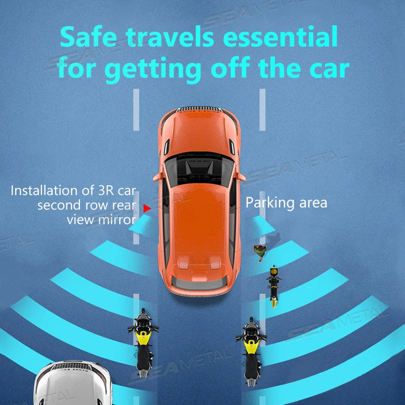 Car Rearview Mirror Auxiliary