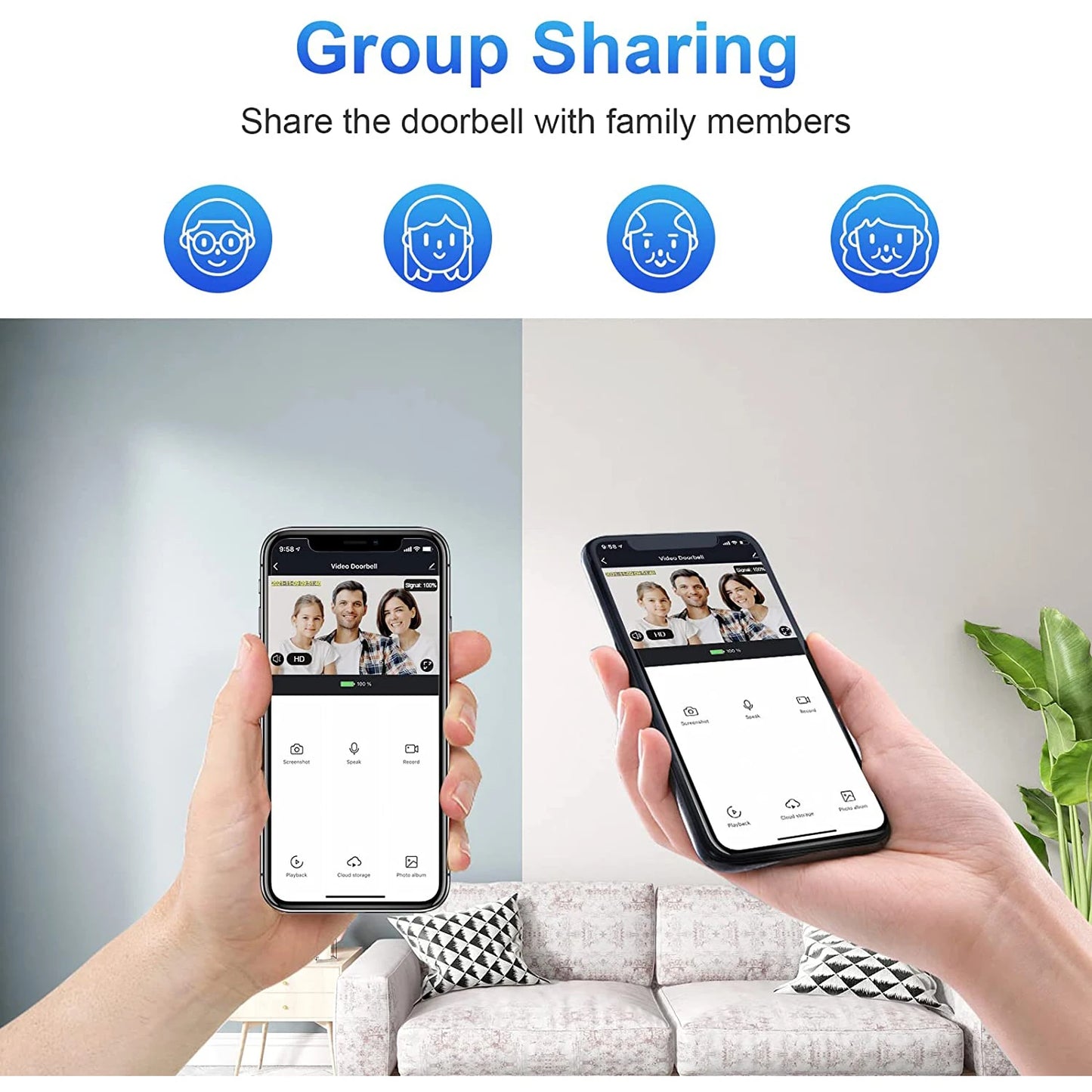 Wireless Video Doorbell Camera WiFi