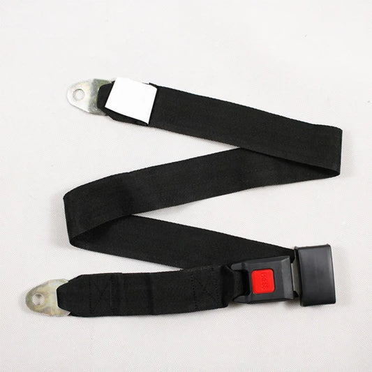 Two-point simple car seat belt
